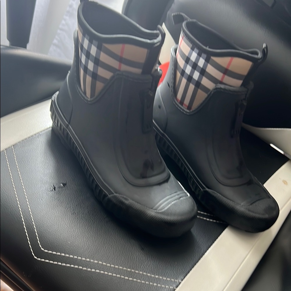 Burberry Rubber Rain Boots